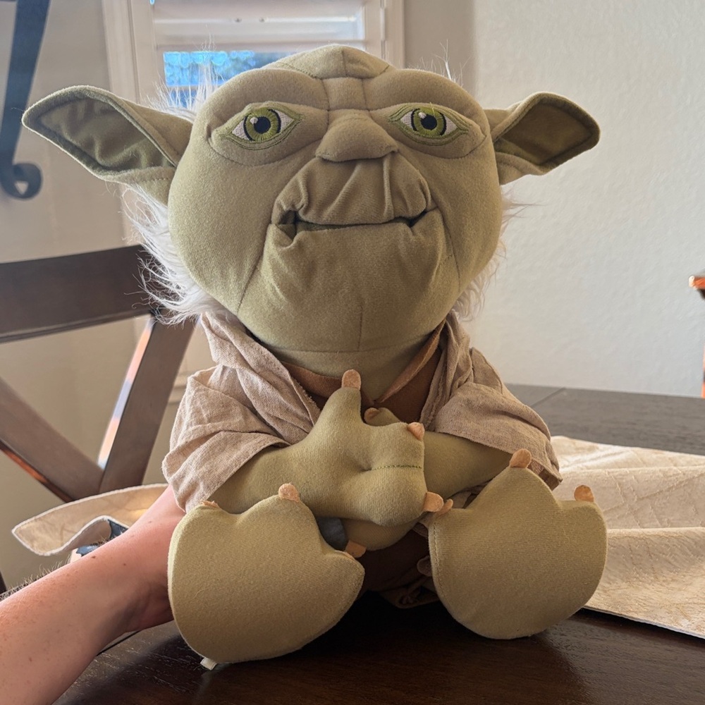 Limited edition TALKING Green Yoda Plush Toy